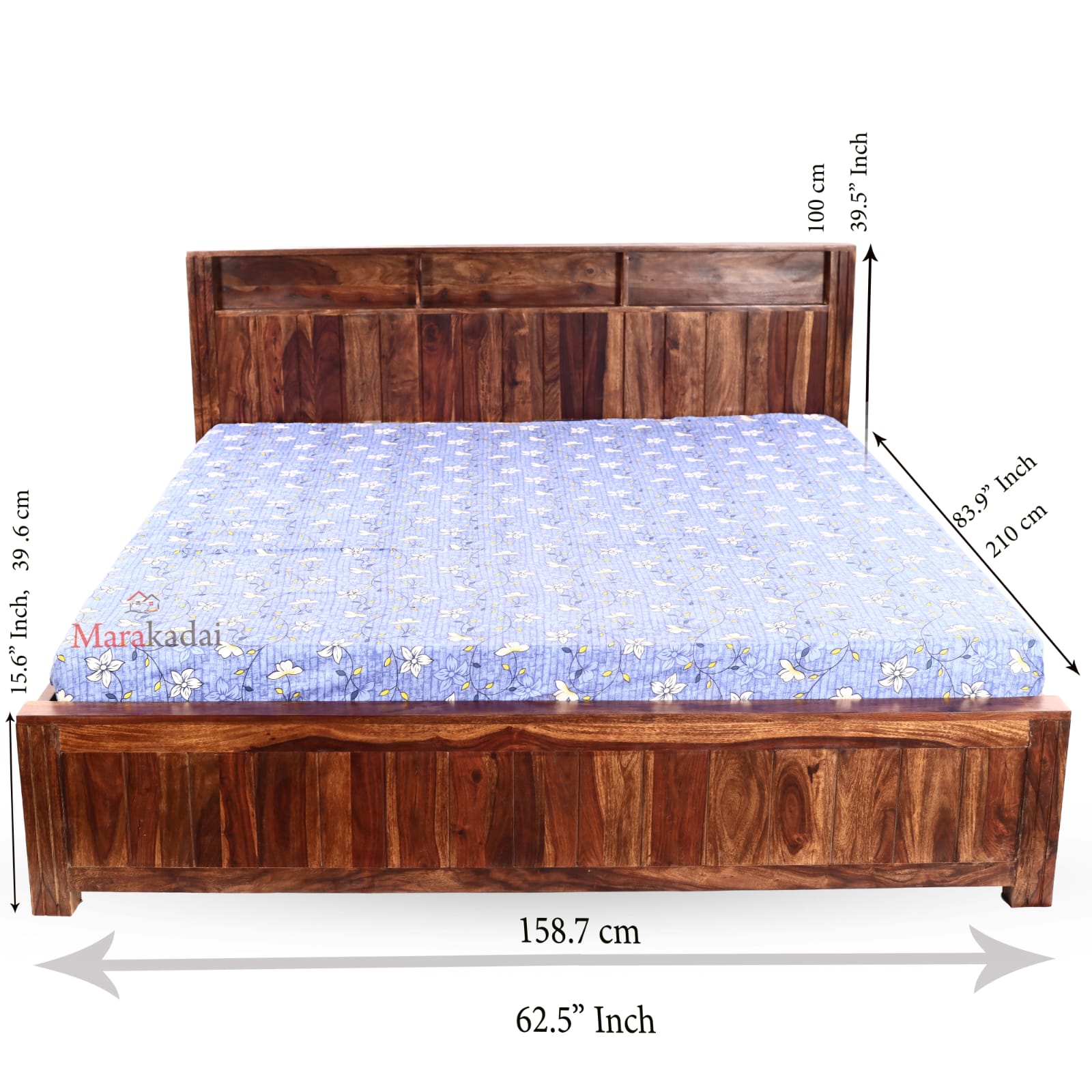 kaniska head storage cot king