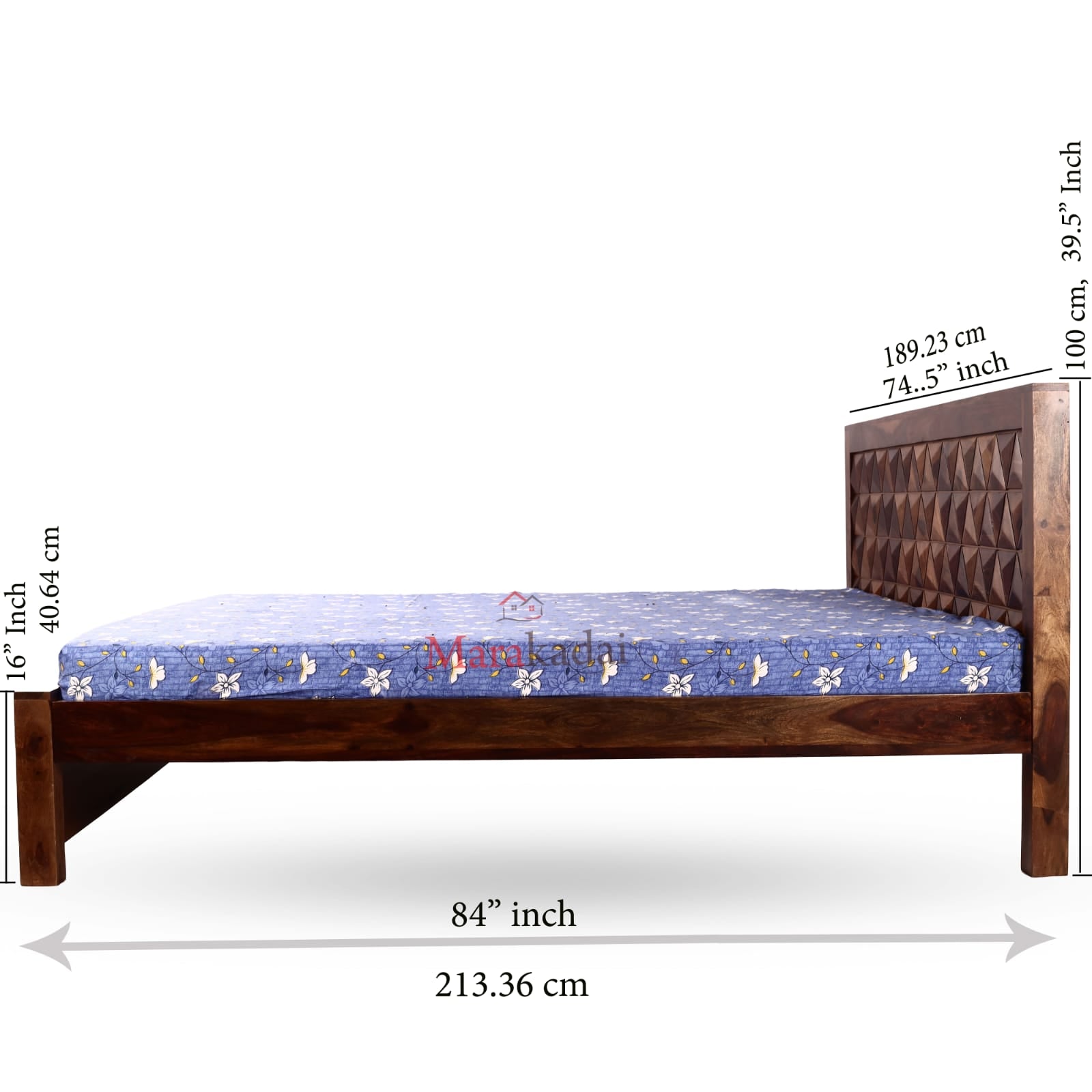 Pyramid Cot double