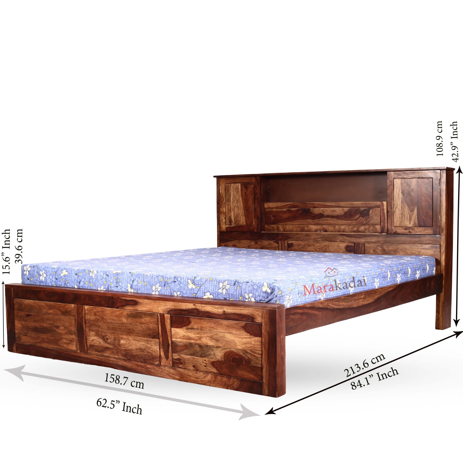 head storage cot king