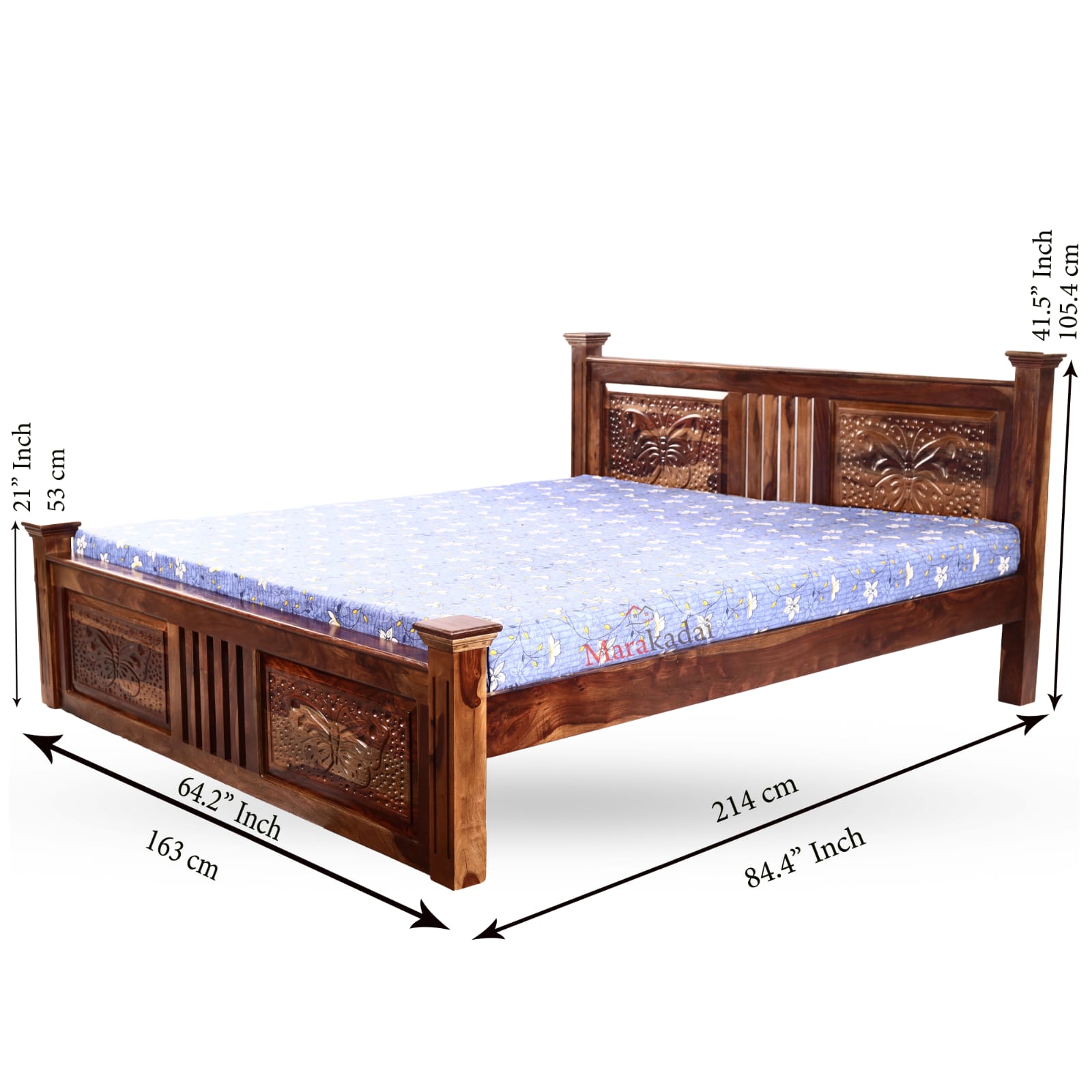 Butterfly cot king