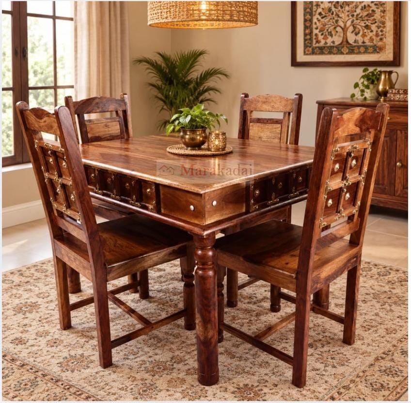 lt dining table 4ft 1+4
