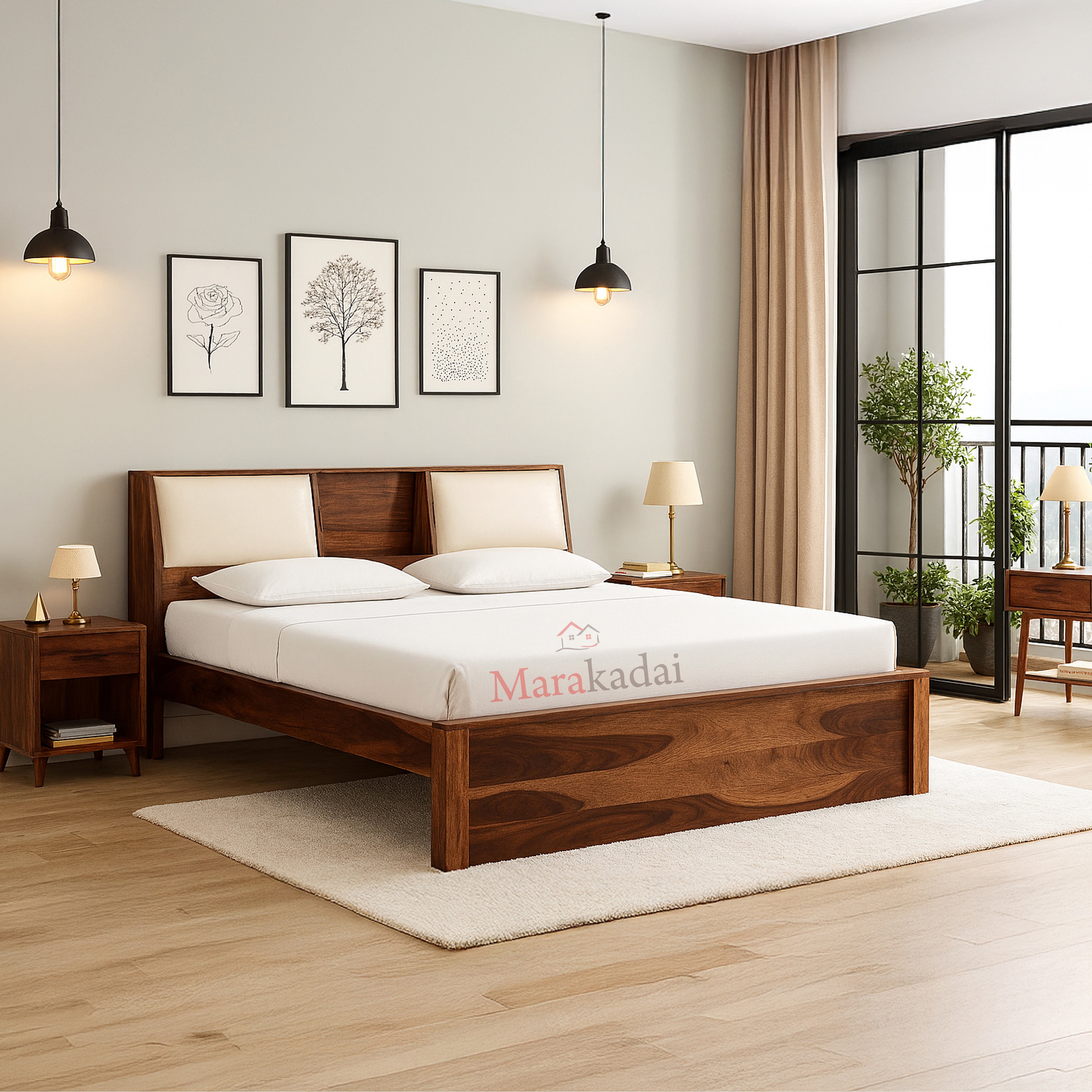 head board cushion cot king