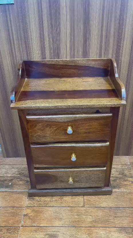 3 draw night stand