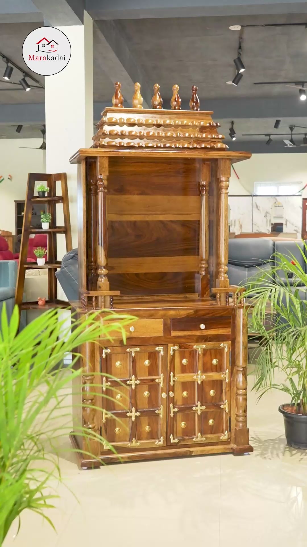 Pooja Stand Open Type 6ft