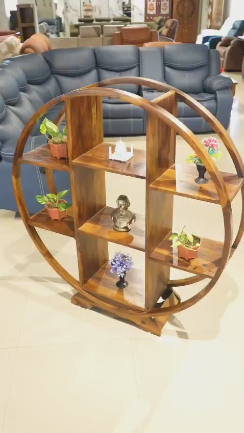 Round Book Shelf